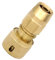 Raccord télescopique en laiton pour tuyau d'arrosage de jardin, lavage de voiture, embout tuyau connecteur rapide de 8 mm à 10 mm, raccords de raccord de tuyau adaptateur