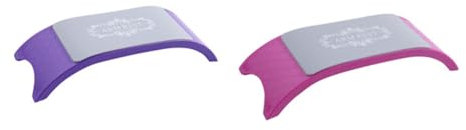 Healvian 2pcs Silicone Hand Rest Pillow for Nails Comfortable Arm Support for Manicure Lightweight Sturdy for Salon Home Use Reduces Wrist Fatigue