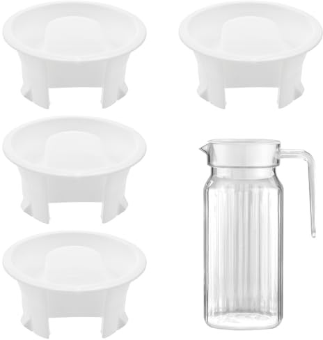 Wasserkrugdeckel, Krugdeckel, Kunststoff, staubdicht, spritzwassergeschützt, für Getränke, Karaffe, Glas, Ausgießen, Krug