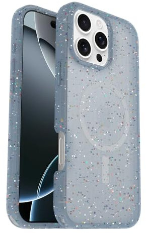Otterbox Funda para iPhone 16 Pro MAX Symmetry Series Core MagSafe, a Prueba de Golpes y caídas, Ultra Fina, Funda Protectora, Testada 3X con los estándares Militares anticaídas, Azul