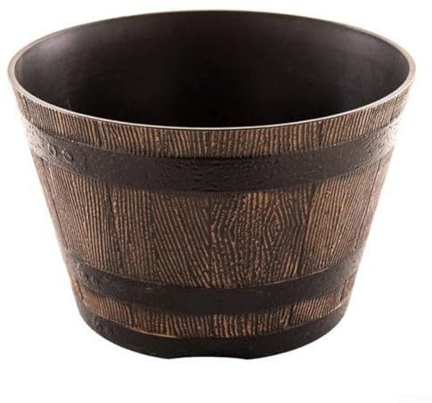 Stabile Outdoor-Deko-Töpfe, praktischer Bonsai-Topf für verschiedene Pflanzen, leicht zu bewegen und zu dekorieren (31 cm ohne Löcher)