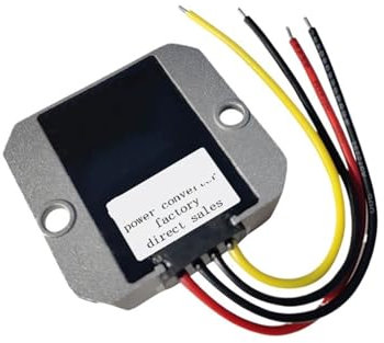 JRBJWYVV Converter 24V 36V 48V to 12V DC-DC Step-Down Module Buck Converter 5A 8A 10A 15A 20A Transformer Voltage(24V to 12V 8A)