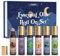 SALUBRITO Essential Oil Roll On Set, Aromatherapy Oil Roller Ball for Skin, Anxiety Relief, Relaxation Gift for Women, Lavender, Peppermint, Tea Tree, Eucalyptus, Frankincense, Myrrh, Sandalwood