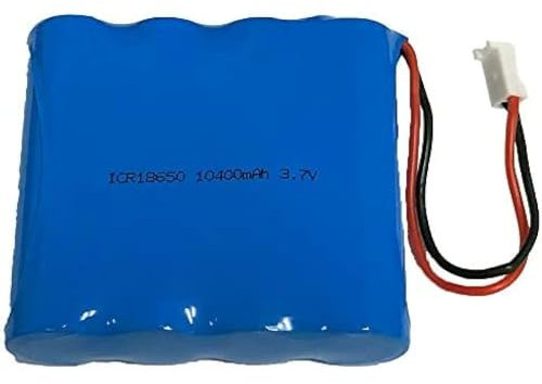 SXYKXYDL Batería de Repuesto Recargable de Iones de Litio 18650 de 3,7 V, 10400 mAh y 37,0 WH con Conectores MTA-100 de 2 Pines.