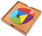 HANABASS Colorful Egg Shaped Tangram Puzzle Toys for Boy Girl Educational Jigsaw Building Blocks for Geometry Learning and Cognitive Development