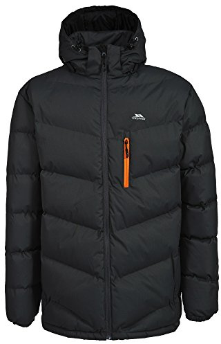 Trespass Blustery Herren Stepp-Jacke (2XL) (Schwarz)