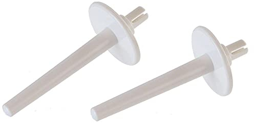 YEQIN 2pcs Spool Pin Extra Twin Needle fits Singer Riccar Simplicity Brother #13092001,130920051