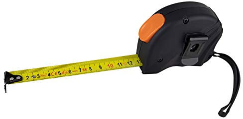 Multiblade Professioneller Bandmaß 5m, magnetische Endhaken, Robustes Design