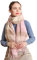 LumiSyne Hiver Senior Écharpe à Carreaux Foulard En Cachemire Avec Gland Pour Femmes Hommes Grand Tartan Châle Motif à Plaid Classique Doux Et Chaude Etoles,Taille unique,Rose