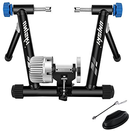 Unisky Fluid Fahrradtrainer Ständer Indoor Riding mit Rauschunterdrückung Rad Stahl Fahrrad Übung Training Ständer Stationärer Fahrradständer