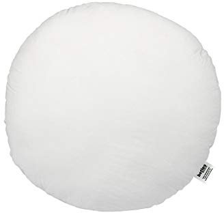 beties PublikFree Kopfkissen rund ca. Ø60 cm mit Polyester-Faserbällchen gefüllt, Bezug 100% Baumwolle, Allergiker-Kissen Allergikergeeignet Kissen Schlafkissen (rund ca. Ø60 cm)