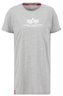 Alpha Industries Damen Alpha Industries Basic T Long Wmn T-Shirt für Damen T-Shirt (1er Pack)