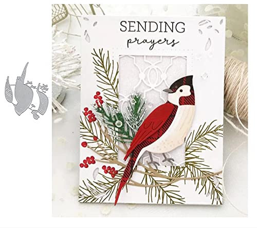Vogel-Dekor-Metall-Stanzformen, Vogeldekoration, Stanzschablonen für DIY, Scrapbooking, Karten, dekorative Prägepapier-Stanzformen für Scrapbooking, Kartenherstellung