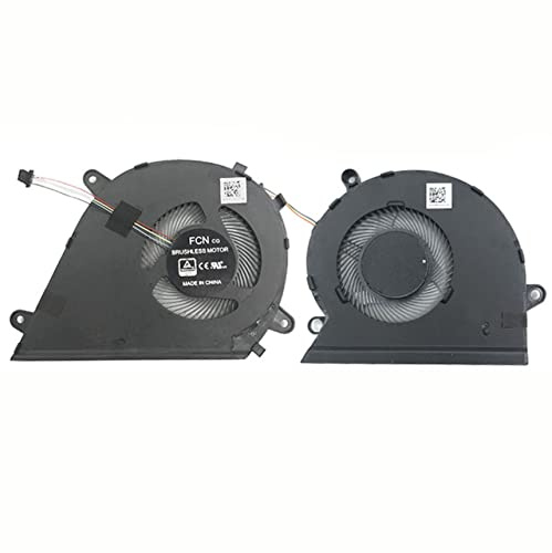 Fleshy Leaf New CPU+GPU Cooling Fan Compatible with ASUS Mars15 VX60 VX60GT VivoBook K571 K571GT-EB76 X571G F571G Series DFS2000054M0T OFMOG DFS2000054LOT OFMOF