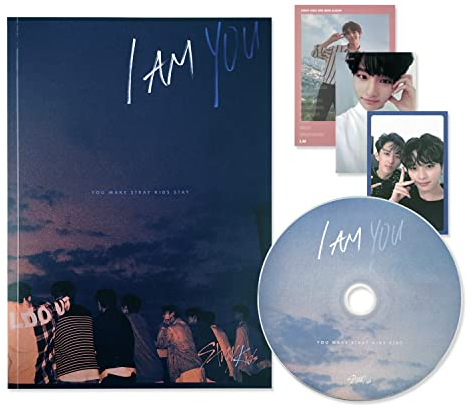 STRAY KIDS - 3rd Mini Album [I am YOU] (YOU Ver.) CD + Photobook + 3 QR Photocards + 2 Pin Button Badges