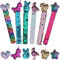 6 Stk Schnapparmband Kinder Slap Armband Pailletten Meerjungfrau Klapparmband Reversible Pailletten Snap Armband Mitgebsel Kindergeburtstag Gastgeschenke Mädchen Junge