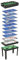 15-in-1 Multi Spieltisch 121x61x82cm Schwarz, Artikelfarbe Schwarz