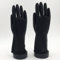 Songerduo 1 Pair Reusable Cleaning Gloves, Black Latex Gloves, Black Washing Up Gloves, Hairdressing Gloves, Rubber Gloves Anti-slip Beauty Salons Hair Care Styling Tool，Black Silicone Gloves(Large)