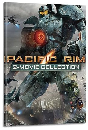 ONZS Film- und Fernsehposter, Motiv: Pacific Rim, klassische Raumwandkunst, Dekoration, Album, Poster, 40 x 60 cm, Rahmenstil