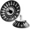 2 Pieza Tapón de Fregadero Filtro de Cocina,Tapón de desagüe de colador Grueso,Filtro Fregadero,Colador de Fregaderos de Acero Inoxidable,para Cocina,residuos de Filtro y Evitar el Bloqueo(Negro 78mm)