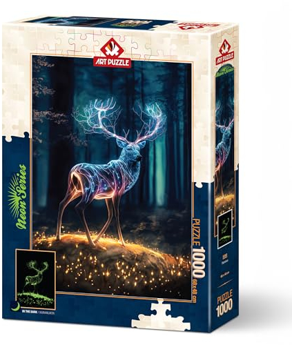 dv decovieno Patronus Spell Neon 1000 Teile Puzzle für Erwachsene