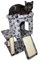 Cat Scratching Post with Bed - Multi-Level Cat Tree Tower for Indoor Cats & Kittens | Paw Design by PetsGlamour
