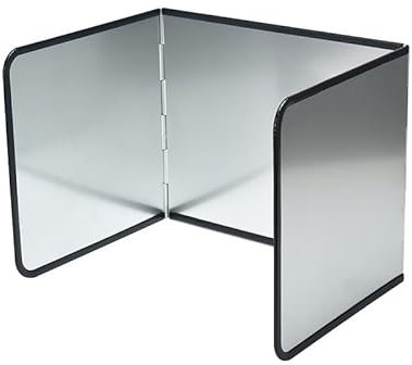 Hisdricus Spritzschutz Faltwand Küchen – funktioniert als spritzschutz Herd und Herd spritzschutz Wand, ist leicht zu reinigen und hält Herd sowie Küchenrückwand sauber