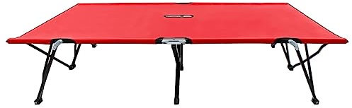 Genérico Wenjingqi Doppelliege, zusammenklappbar oder rot, 47761