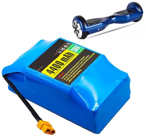 Batteria Agli Ioni Di Litio Ricaricabile 36V 4.4Ah 10S2P Batteria Elettrica Per Monopattino Elettrico Autobilanciante Hoverboard Monociclo XT60/T-Plug T