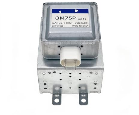 IOLKHFK Air-Cooled Magnetron OM75P, Compatible For Samsung Microwave Oven OM75P(31) Industrial Replacement Parts 1pcs