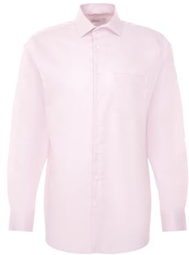 Seidensticker Herren Business Hemd Slim 1/1 Extra lang Kentkragen Bügelfrei 100% Baumwolle