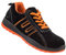 Urgent - Scarpe antinfortunistiche da lavoro, unisex, modello 216 S1 EN ISO 20345, nero/arancione, 45 EU