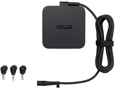 ASUS U65W-01 ADAPTER/UK adattatore e invertitore Interno 65 W Nero (ASUS U65W-01 - Power adapter - AC 100-240 V - 65 Watt - black)