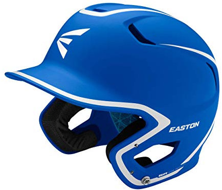 EASTON Z5 2.0 Baseball Batting Helmet, Senior, Matte Royal/White