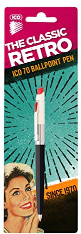 ICO Retro Kugelschreiber 70 1 Stück in Blisterverpackung