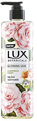 Lux Botanicals Body Wash (450 ml) Glowing Skin with Gardenia and Honey