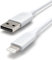 Amazon Basics USB-A to Lightning ABS Charger Cable, MFi Certified Charger for Apple iPhone 14 13 12 11 X Xs Pro, Pro Max, Plus, iPad, Pack of 2, 0.9 m, White