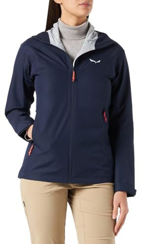 Salewa Giacca Puez (Aqua 3) Power-Tex da donna, Blu scuro, XS