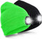 SPGOOD LED Beanie Beleuchtete Mütze mit Licht,Wiederaufladbare USB Winter Warm LED Mütze mit Licht,Lampe Laufmütze für Angeln,Jogger,Camping,Laufen(Schwarz&Fluoreszierendes Grün)