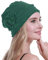 osvyo Chemo Kopfbedeckung für Damen,Turban Mütze für Frauen, Krebs Beanie Haarausfall versiegelte Verpackung LICHT-Olive