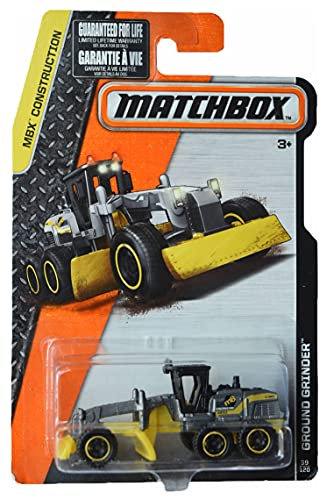 Matchbox Bodenschleifer, Konstruktion 39/120 [grau/gelb]