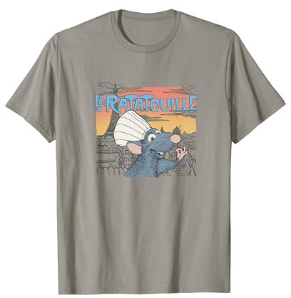 Disney Pixar Ratatouille Paris, France Chef's Kiss T-Shirt
