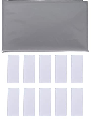 Estink Écran de projection de 254 cm, pliable 16:9, anti-plis, portable, pour cinéma maison, matériau double face, écran de projection 4K HD en métal résistant à la lumière