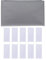 Estink Écran de projection de 254 cm, pliable 16:9, anti-plis, portable, pour cinéma maison, matériau double face, écran de projection 4K HD en métal résistant à la lumière