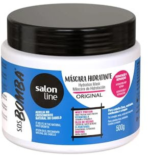 Salon Line - Hydratante S.O.S. Bombe Haarpflege - 500g / 500ml für trockenes Haar