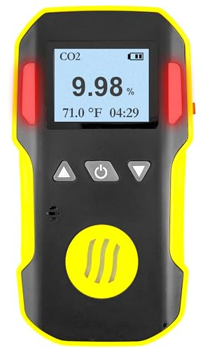 CO2-Inkubator-Analysator | EU-Kalibrierzertifikat | USB-Aufladung | Akustische, Optische Und Vibrationsalarme | 0–10% CO2
