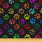 HEKO PANELS Tela Para Tapizar Impermeable Por Metro Telas Tintada Para Sofas Gruesa Resistente Al Desgaste Antimanchas Sillas Loneta Estampada Patas De Colores 2 Metros 155 x 200 cm
