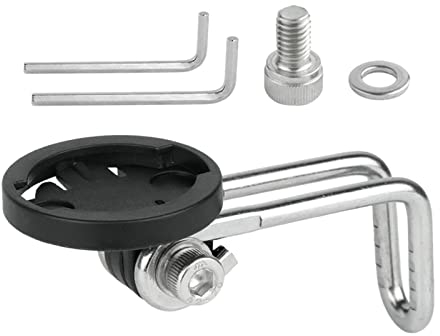 LOVIVER Headlight Bracket Fork Mount Parts Lamp Stand Front Light Support for Mountain Bikes, B03S01