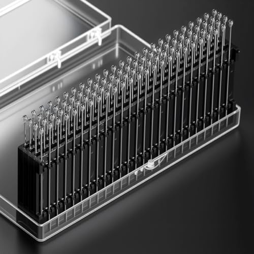 ESD Professional Stainless Steel Gel Swab Sticks for Cleaning Camera Lenses, Sensors, PCB, SMT, semiconductors and Electrostatic Sensitive Equipment. (Transparent-100Packs, High Viscosity)