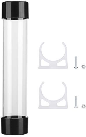 Beufee Wasserkühlungsreservoir, 240 Mm PC-Computer-Flüssigkeitswasserkühlungskühler, Acrylzylinder-Wasserreservoir-Kit Für PC-Wasserkühlsystem